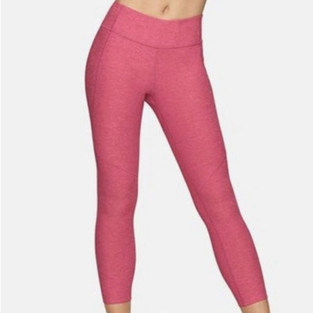 NWT Outdoor Voices Flamingo 3/4 Warmup Leggings